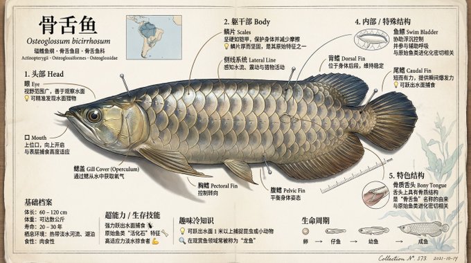 Fish knowledge plate