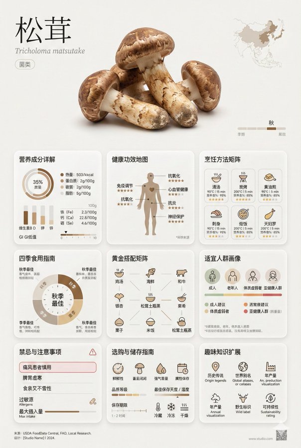 Food encyclopedia card