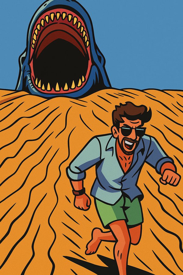 رسم على غرار رسوم متحركة أمريكية بتقنية الإيقاف الحركي من التسعينات