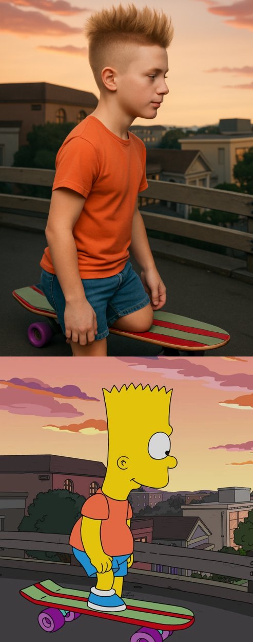 تحويل شخصيات الكرتون إلى بشر فائقو الواقعية