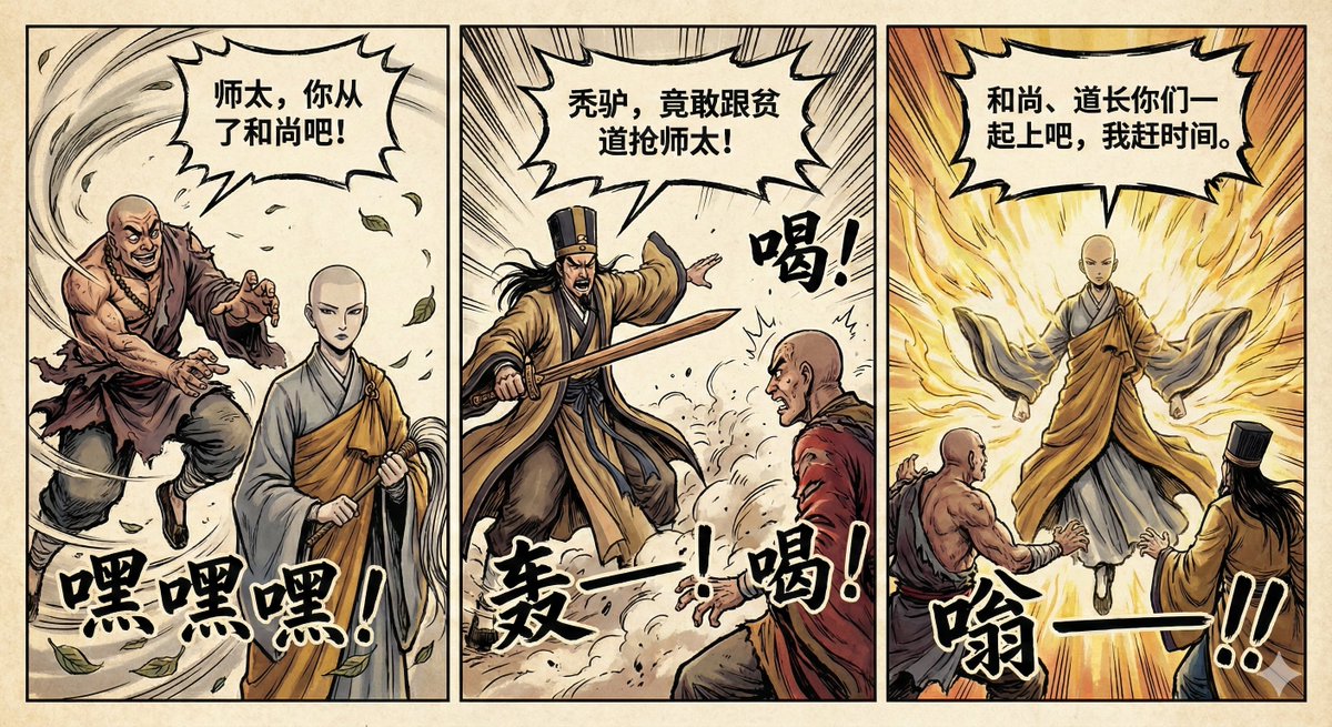 Hongkonger Wuxia-3-Panel-Comic