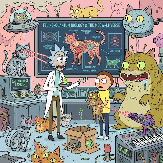 Rick and Morty Tarzı Kartlar